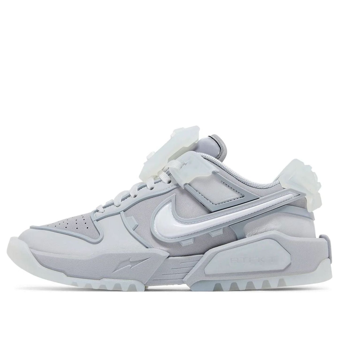 Nike x RTFKT Clone x Dunk Genesis Low “White Silver”