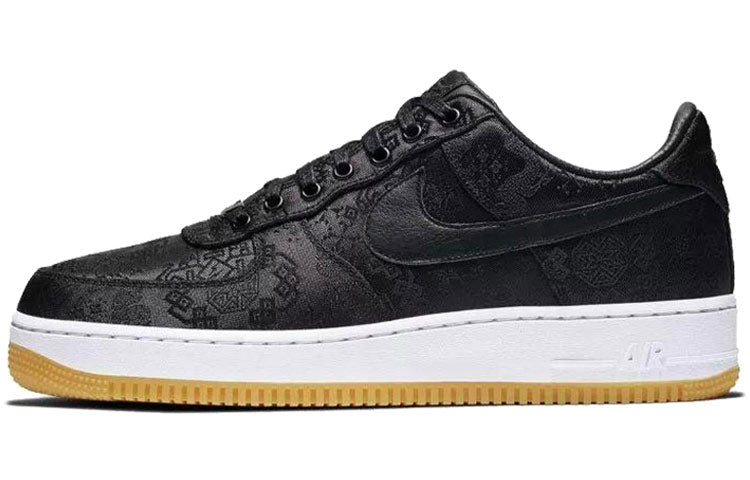 Nike x Fragment Design x CLOT Air Force 1 “Black Silk”