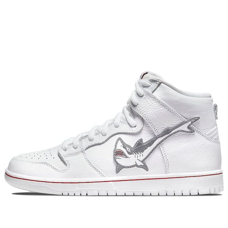 Nike x Oski SB Dunk High Shark “White Grey”