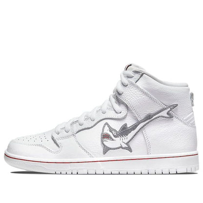 Nike x Oski SB Dunk High Shark “White Grey”