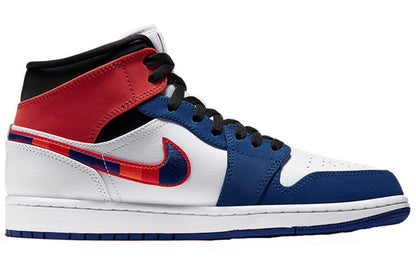 Air Jordan 1 Mid “Multicolored Swoosh”