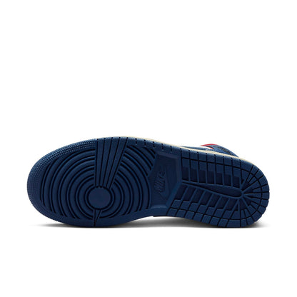 Air Jordan 1 Mid “French Blue Gym Red”