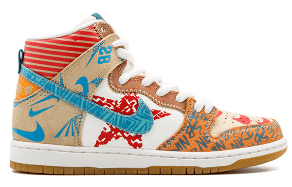 Nike x Thomas Campbell SB Dunk High “What The”