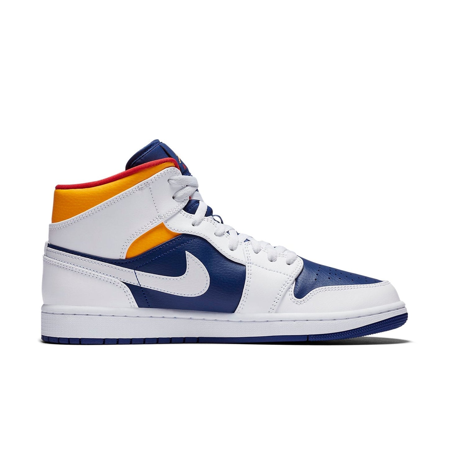 Air Jordan 1 Mid “White Deep Royal Blue”