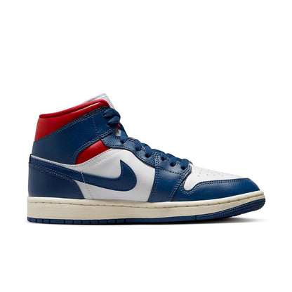 Air Jordan 1 Mid “French Blue Gym Red”
