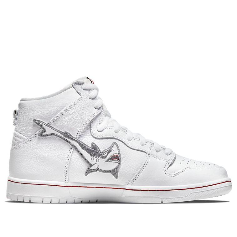 Nike x Oski SB Dunk High Shark “White Grey”