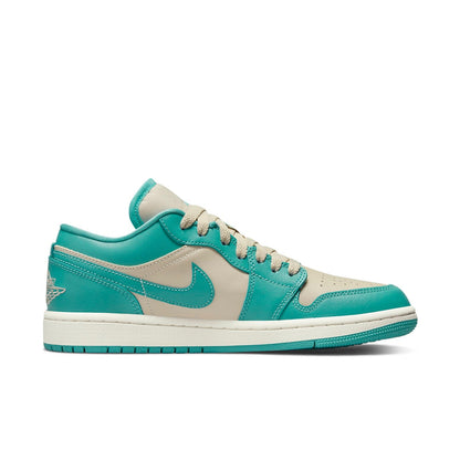 Air Jordan 1 Low “Tropical Teal Sandy Beige”