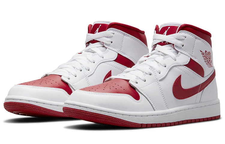 Air Jordan 1 Mid “University Red White”