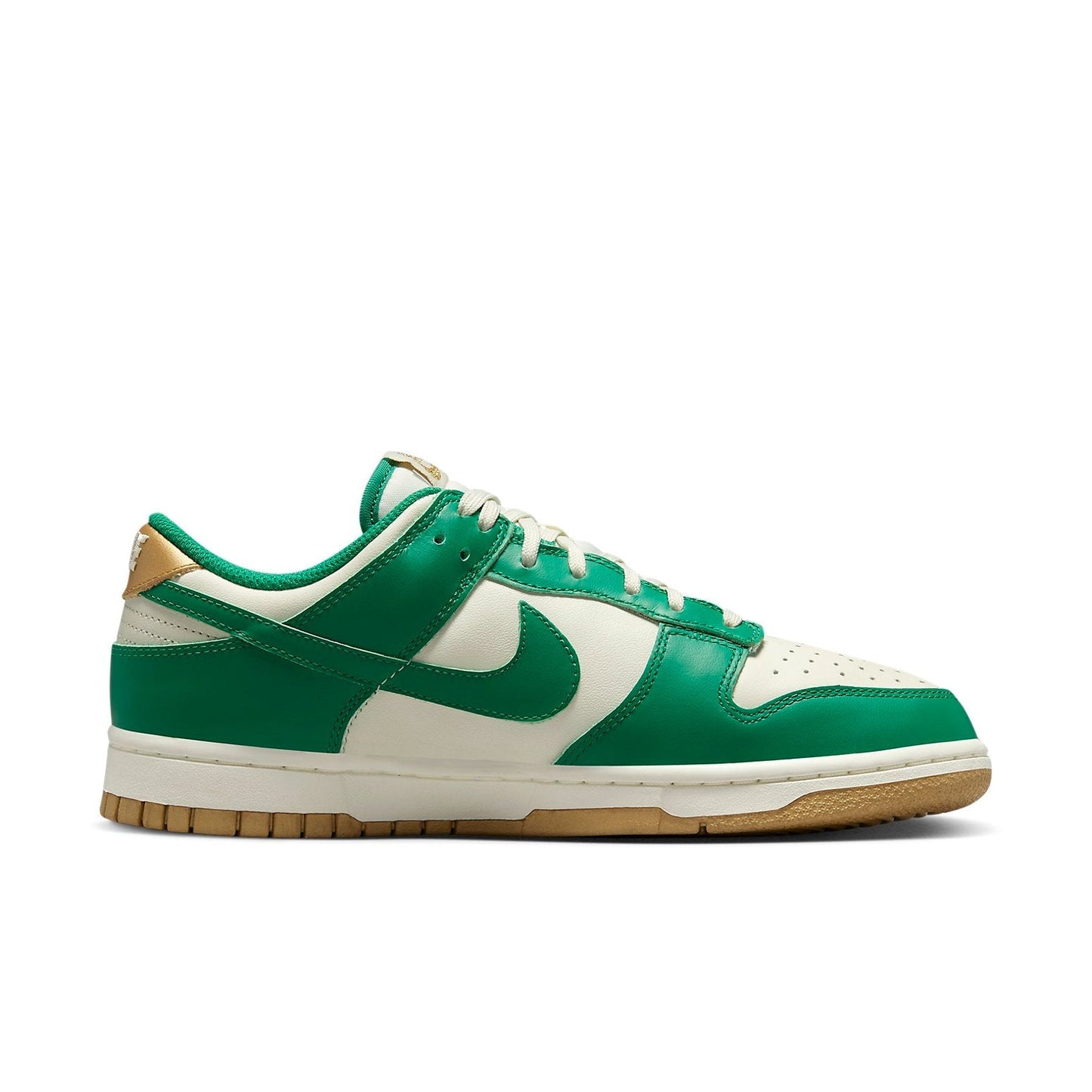 Nike Dunk Low “Malachite Metallic Gold”