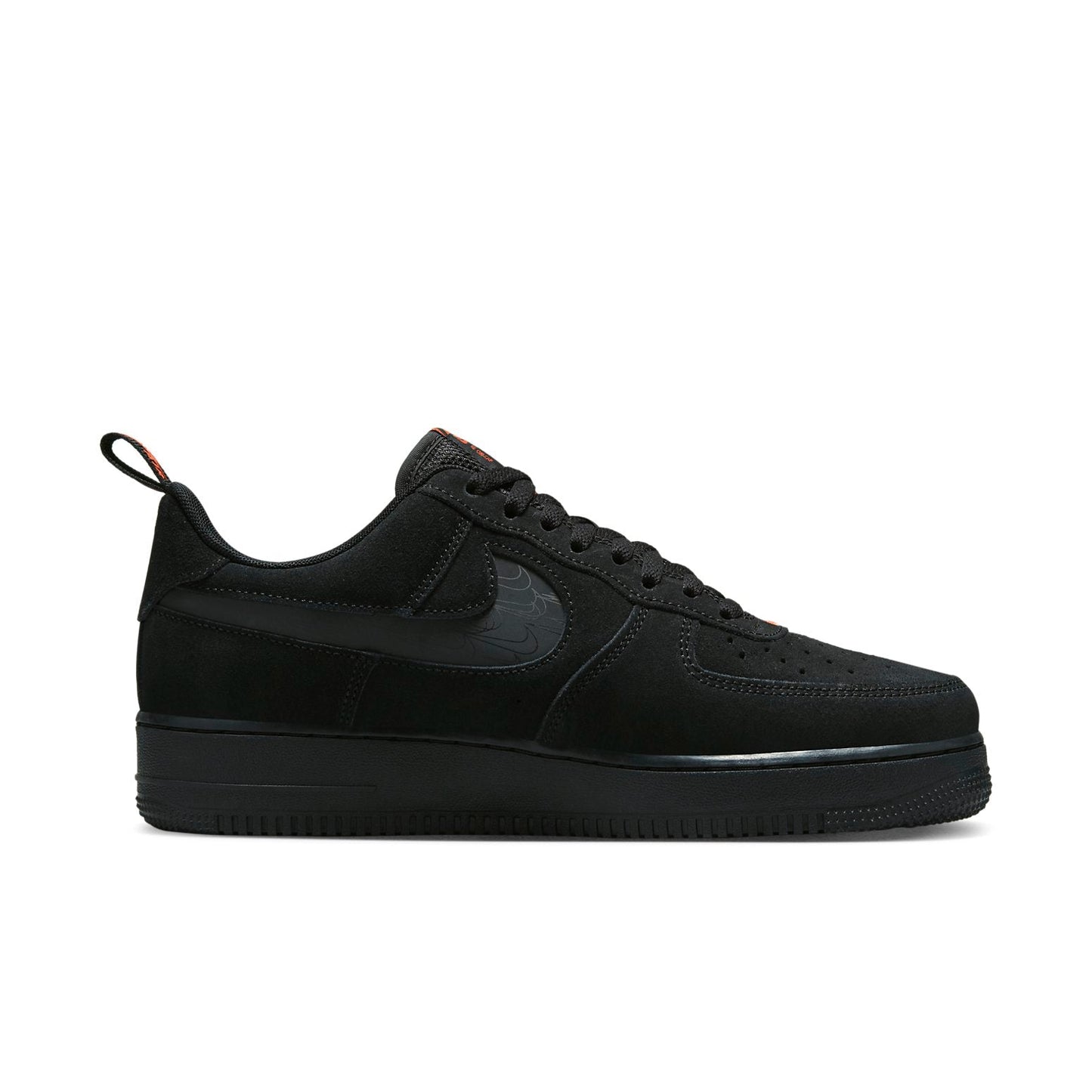 Nike Air Force 1 Low “07 LV8 “Multi-Swoosh Black Crimson”