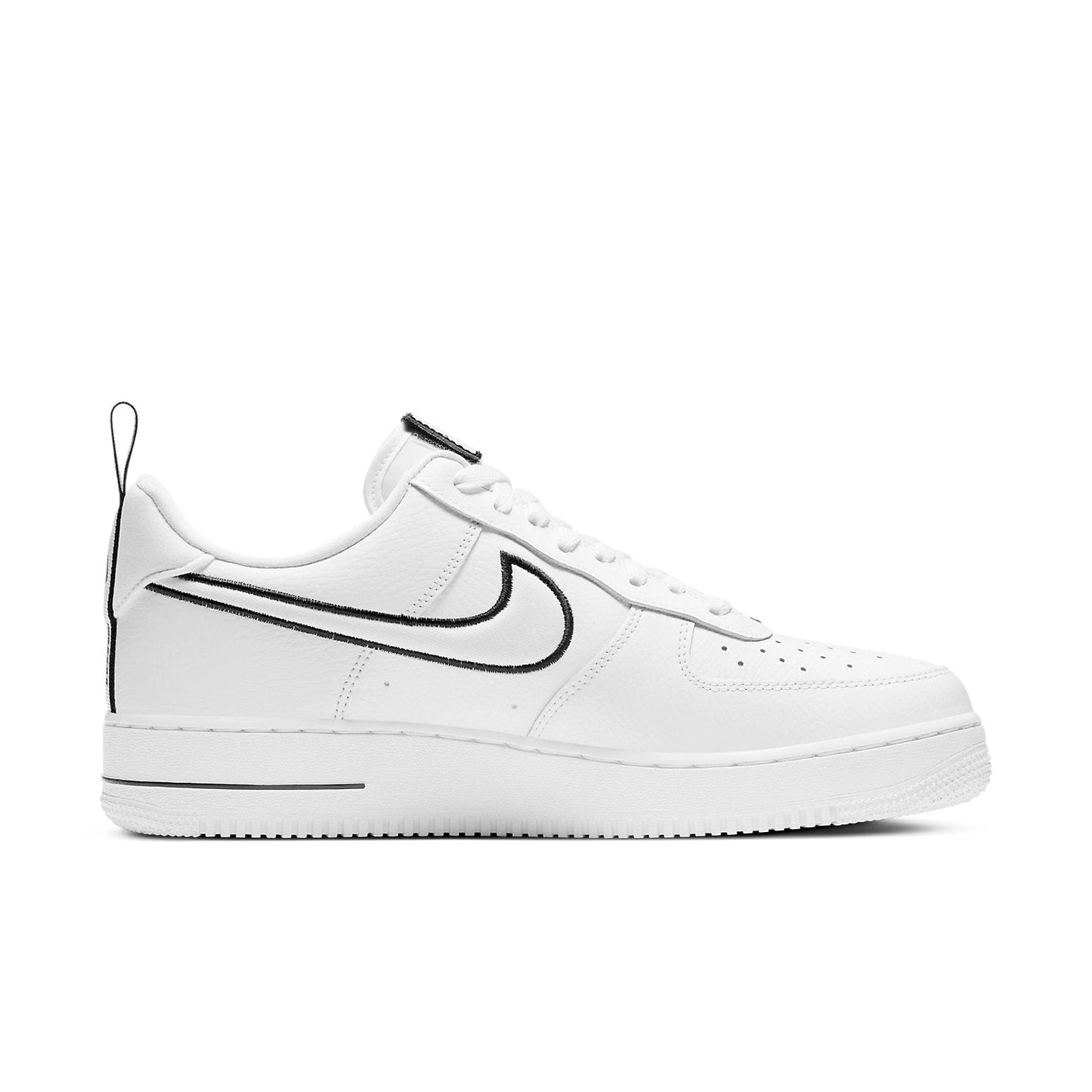 Nike Air Force 1 “White Black Outline Swoosh”