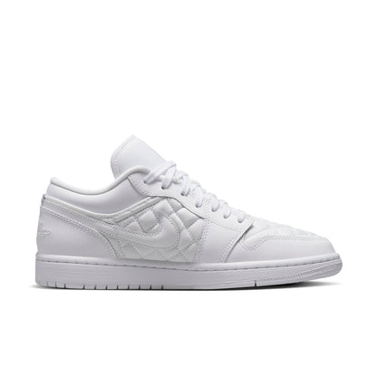 Air Jordan 1 Low “Triple White Quilted”