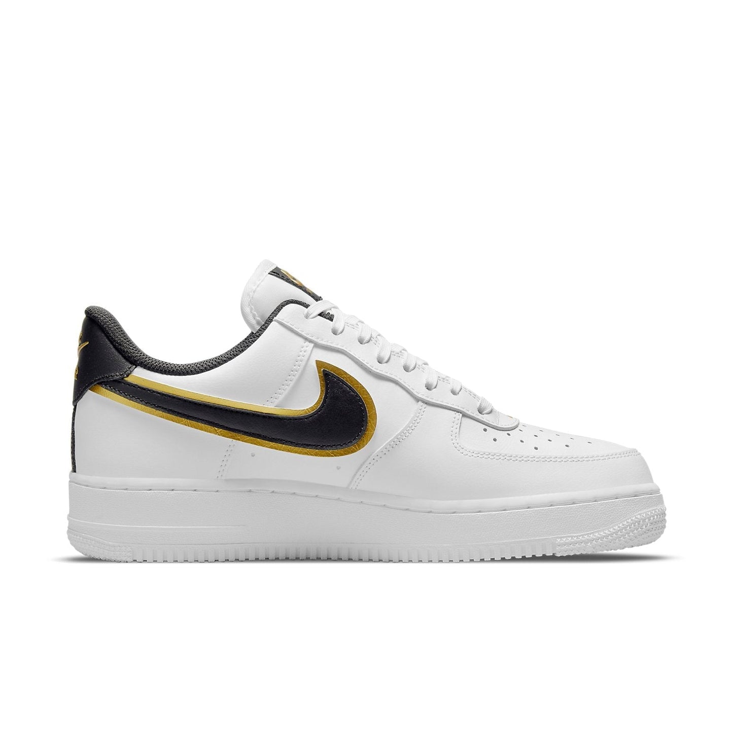 Nike Air Force 1 “07 LV8 “Metallic Swoosh Pack – White Metallic Gold”