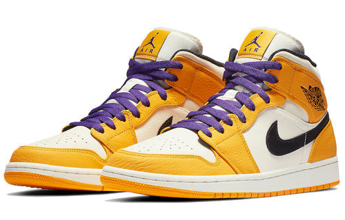 Air Jordan 1 Mid “Lakers Gold”