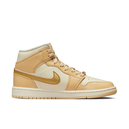 Air Jordan 1 Mid “Pale Vanilla Gold”