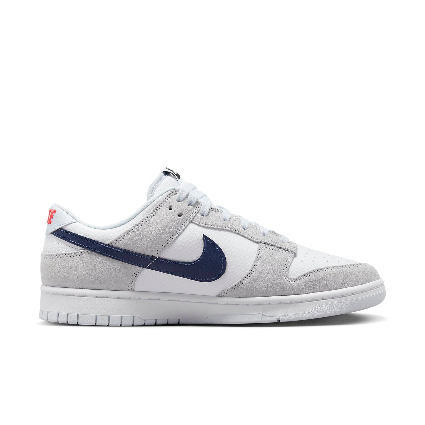 Nike Dunk Low “Mini Swoosh – White Grey Navy Aqua”