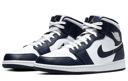 Air Jordan 1 Mid “Obsidian White”