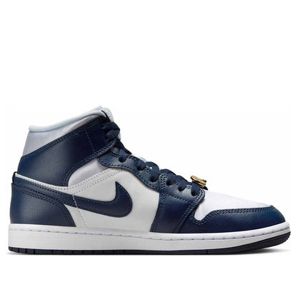 Air Jordan 1 Mid SE “Football Grey White Midnight Navy”