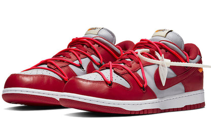 Nike x Off-White Dunk Low “University Red”