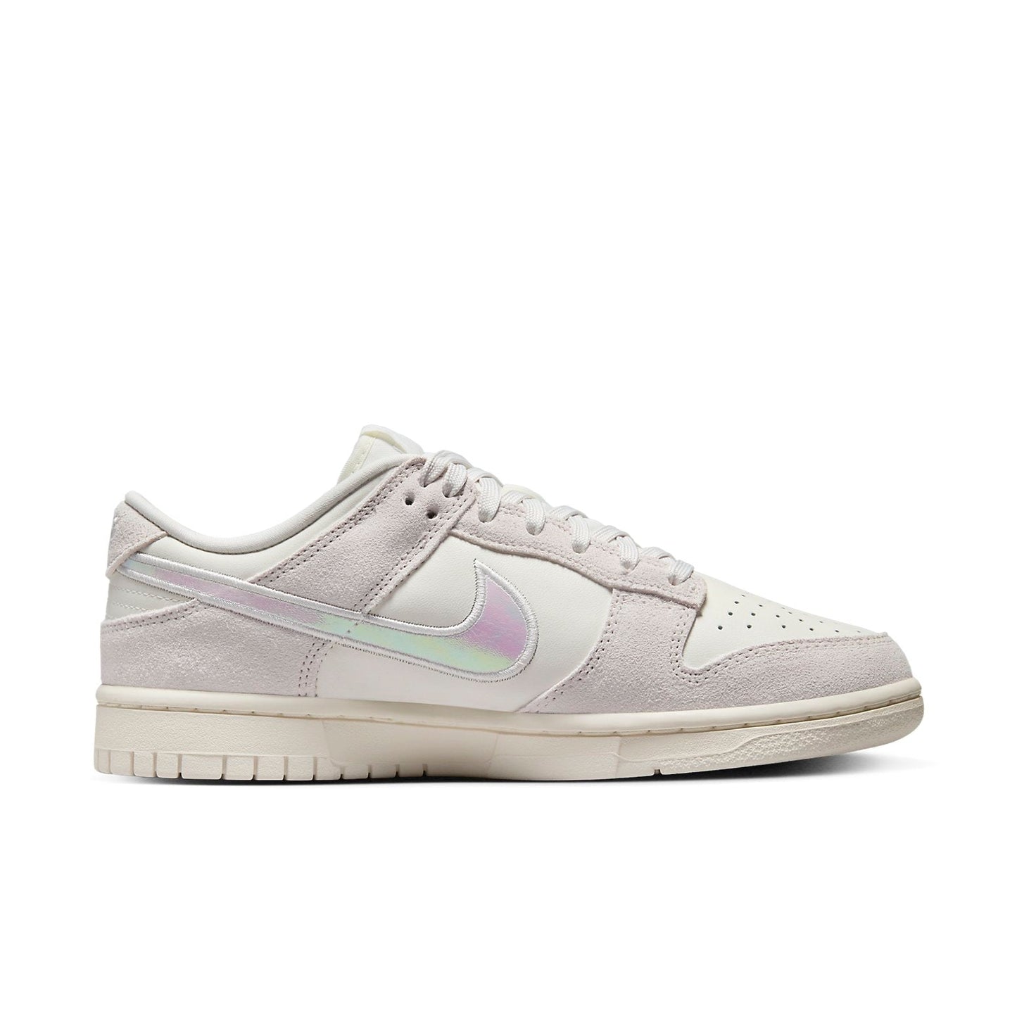 Nike Dunk Low “Sail Iridescent Swoosh”