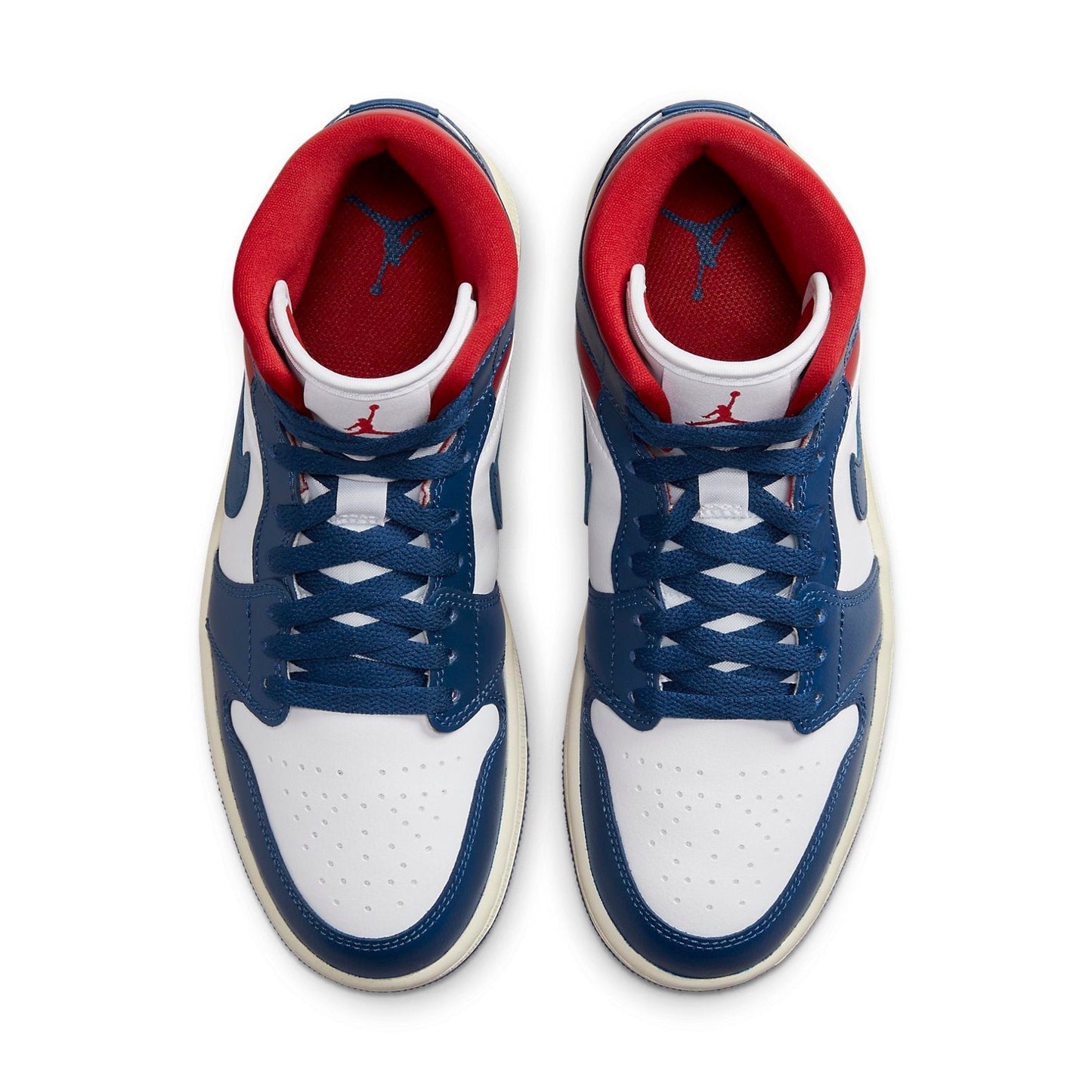 Air Jordan 1 Mid “French Blue Gym Red”