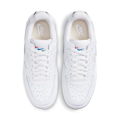 Nike Air Force 1 Fontanka “Triple White Multi Color Swoosh”