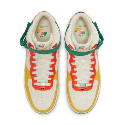 Nike Air Force 1 Mid “Vivid Sulfur Rush Orange”