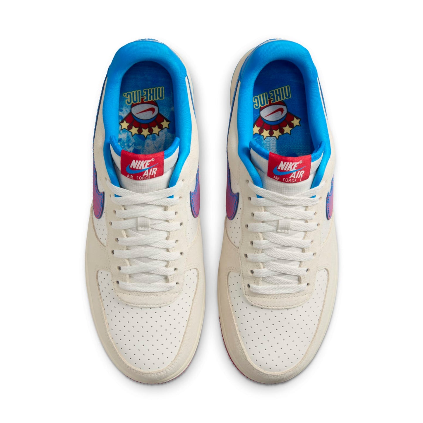 Nike Air Force 1 “07 LV8 “Coconut Milk Red Photo Blue”