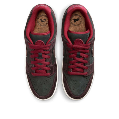 Nike x Riot Skateshop SB Dunk Low “Mahogany Dark Beetroot”