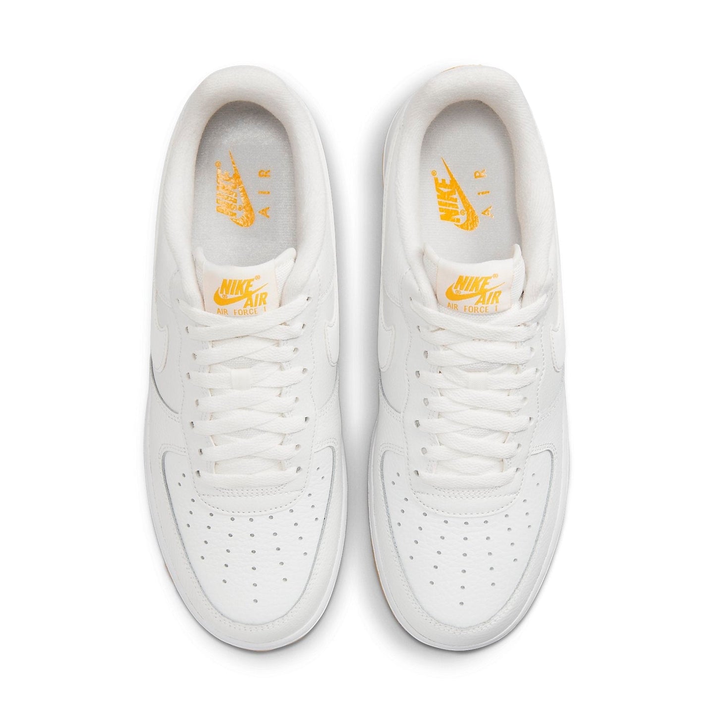 Nike Air Force 1 Low “07 “White University Gold Gum”