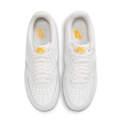 Nike Air Force 1 Low “07 “White University Gold Gum”