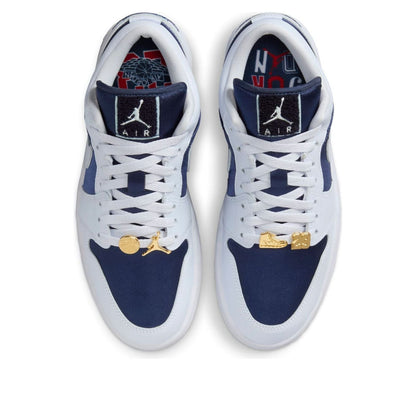 Air Jordan 1 Low SE “Football Grey White Gym Red Midnight Navy”