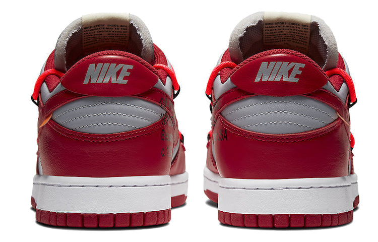 Nike x Off-White Dunk Low “University Red”