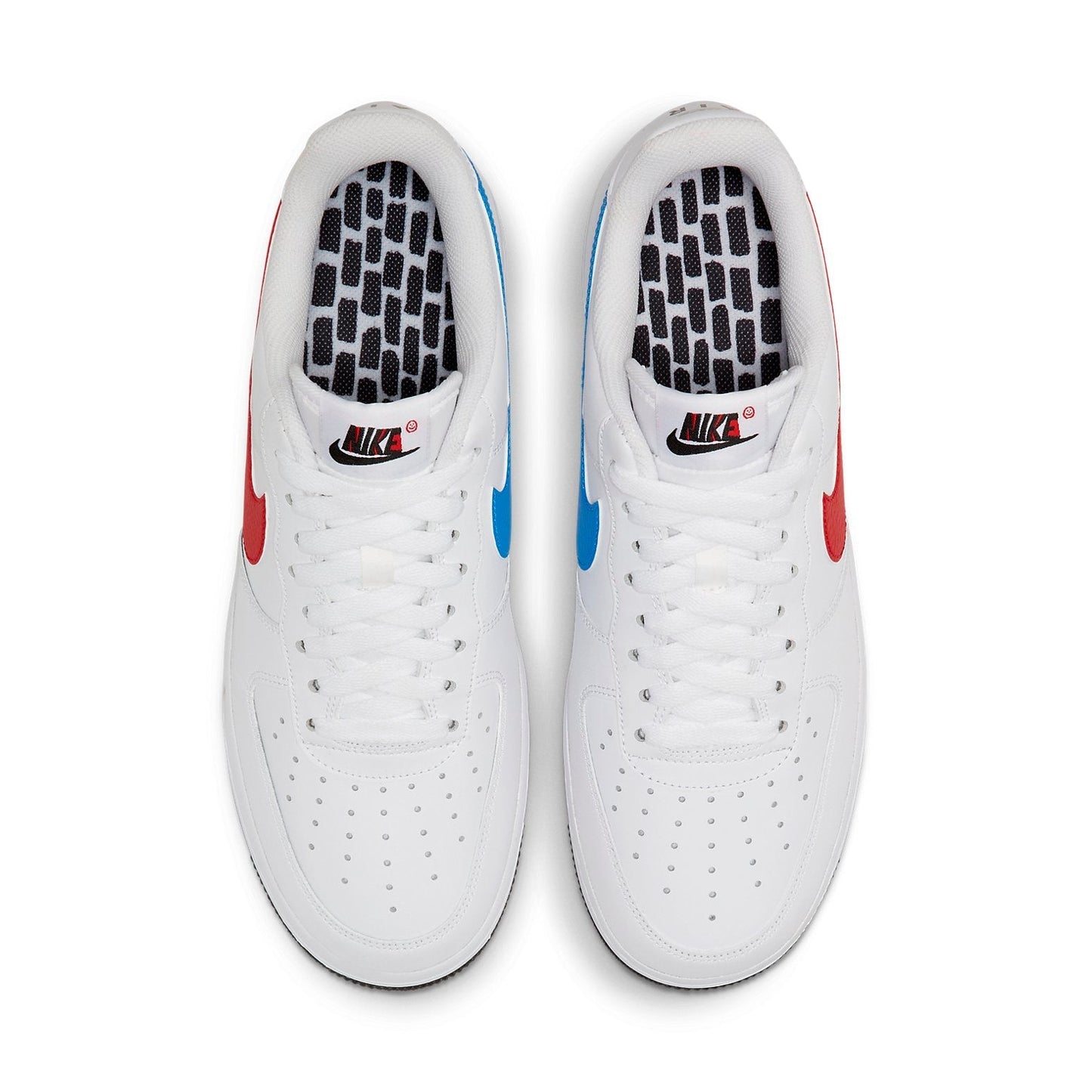 Nike Air Force 1 “07 “Mismatched Swooshes – White”