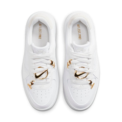 Nike Air Force 1 Low Plt Af Orm Bling “White Metallic Gold Summit White”