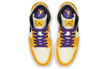 Air Jordan 1 Mid “Lakers Gold”