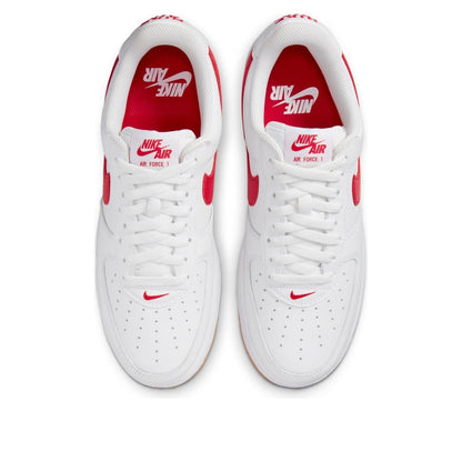 Nike Air Force 1 Low “Color of the Month – White University Red”