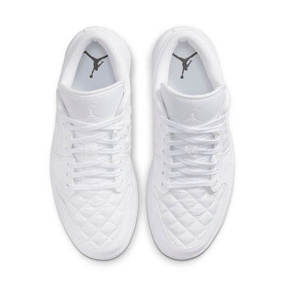 Air Jordan 1 Low “Triple White Quilted”
