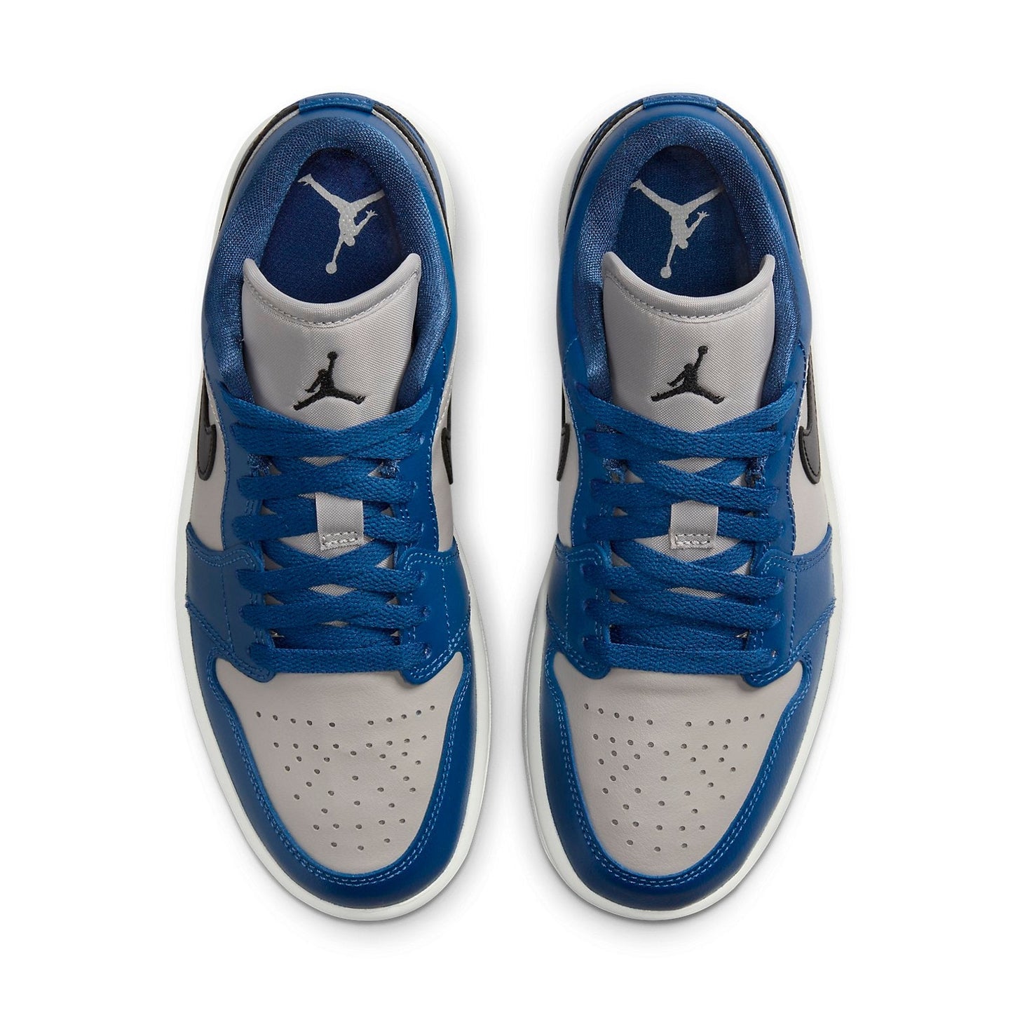 Air Jordan 1 Low “Gray Navy Blue Black”