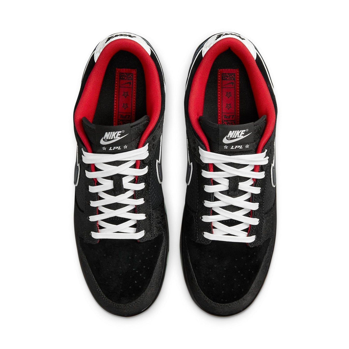 Nike x LPL Dunk Low “Black White Red”