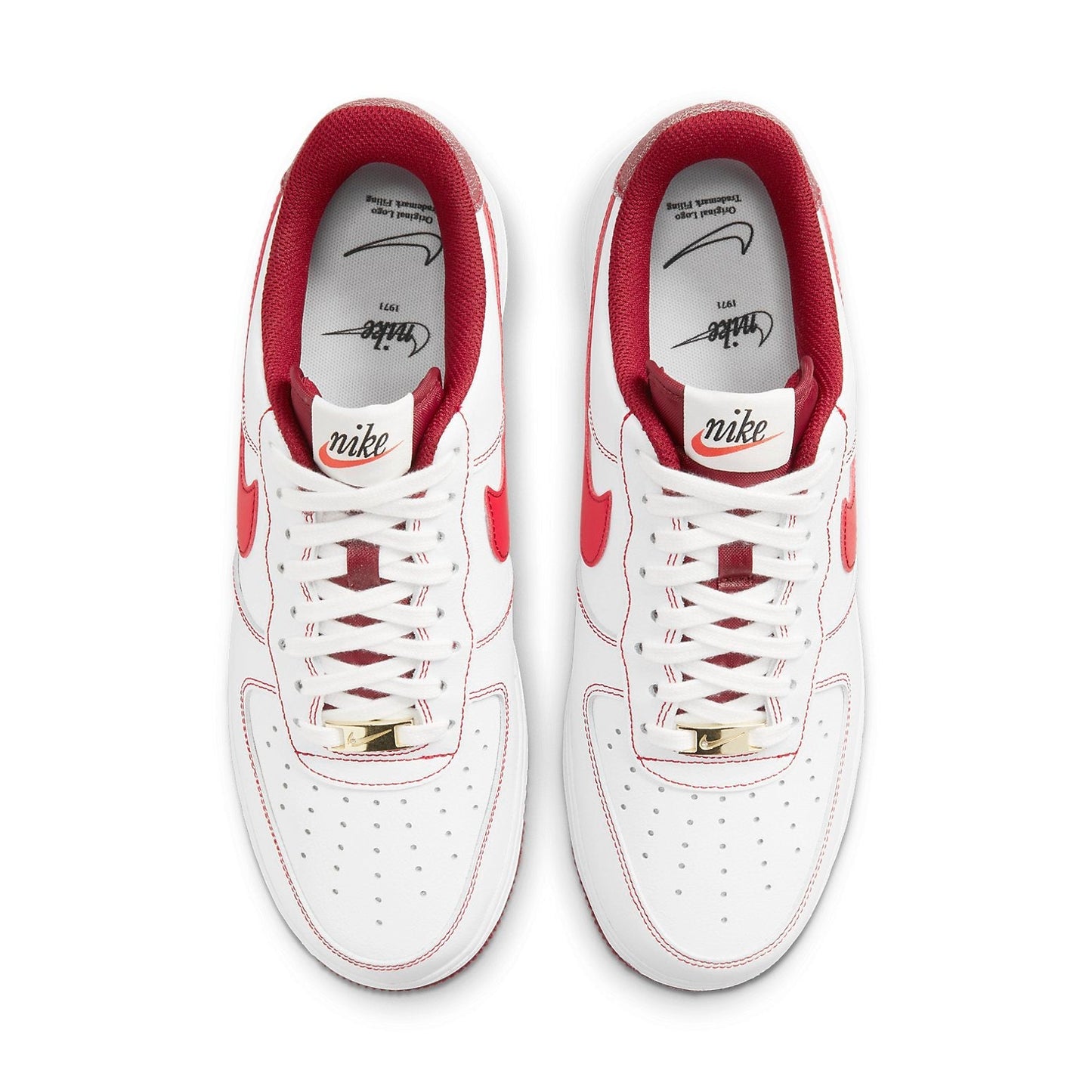 Nike Air Force 1 “07 “White University Red”