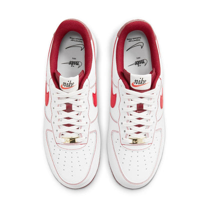 Nike Air Force 1 “07 “White University Red”