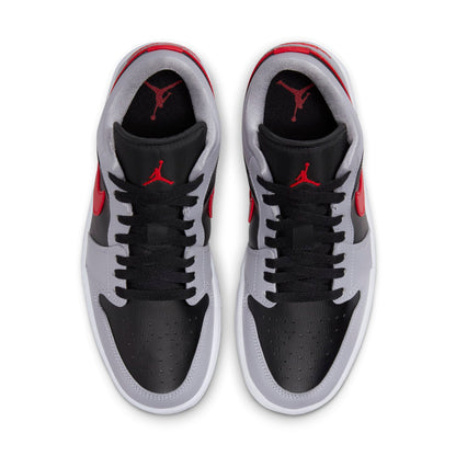 Air Jordan 1 Low “Cement Grey Fire Red”