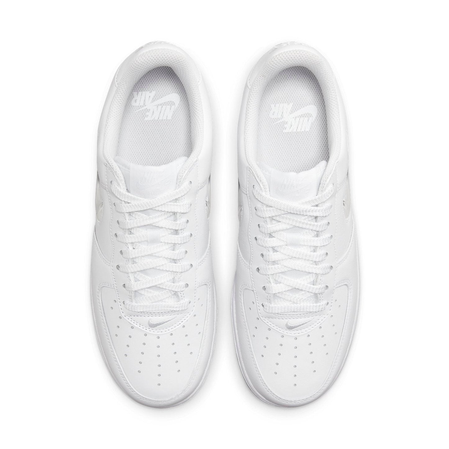 Nike Air Force 1 Low 07 Retro “Color of the Month Jewel Swoosh Triple White”