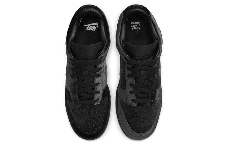 Nike x Dover Street Market Dunk Low “Black Velvet”