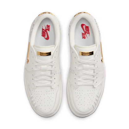Air Jordan 1 Low Method of Make “Sail Metallic Gold”