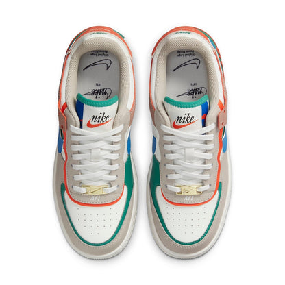 Nike Air Force 1 Shadow “Sail Signal Blue Green”