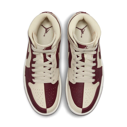 Air Jordan 1 Mid SE “Split – Beach Cherrywood”