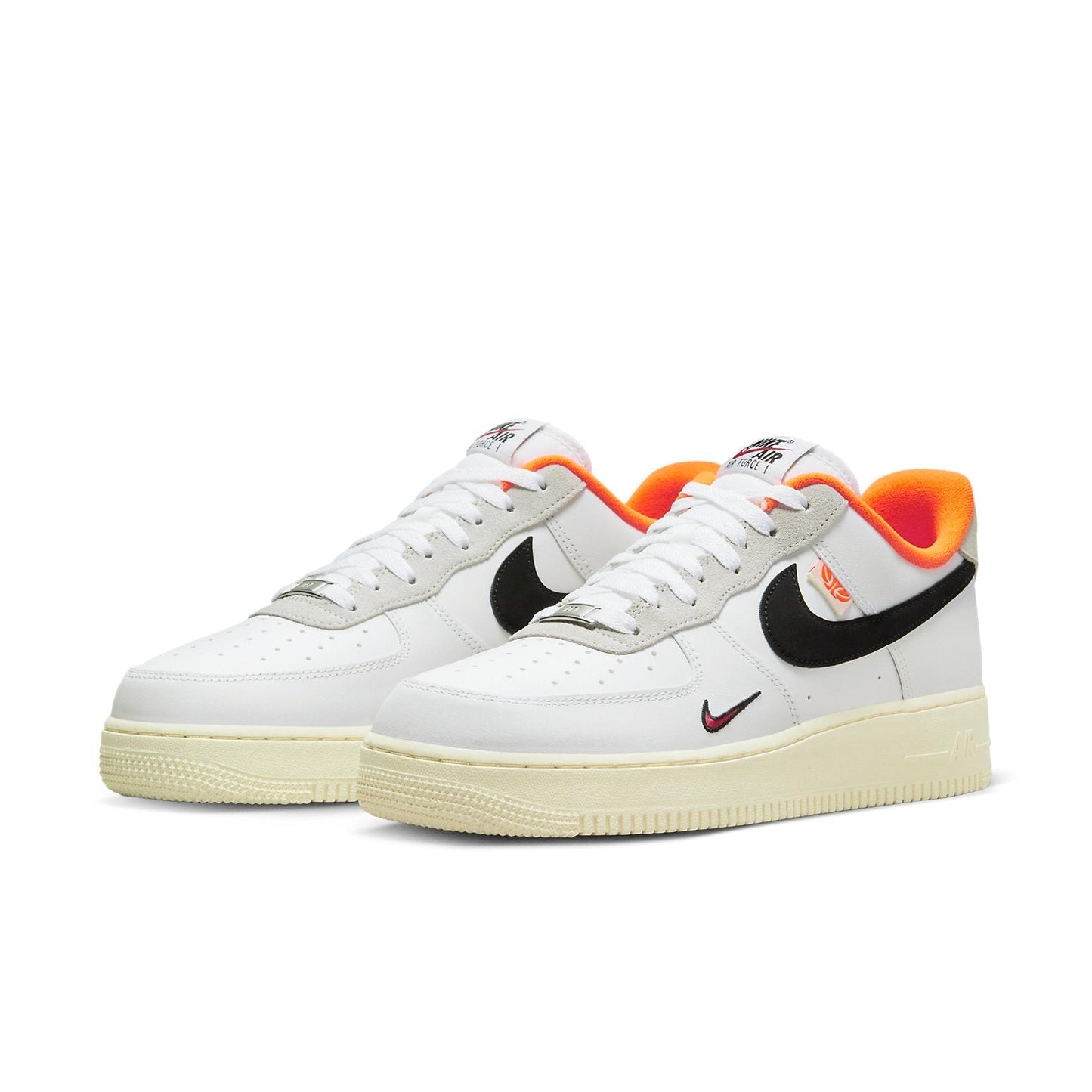 Nike Air Force 1 “07 LV8 “Hoops Pack – White Total Orange”