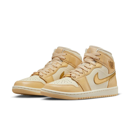 Air Jordan 1 Mid “Pale Vanilla Gold”